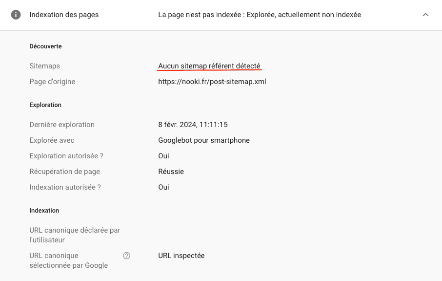 Aucun sitemap référent détecté : Tuto pour corriger cette erreur