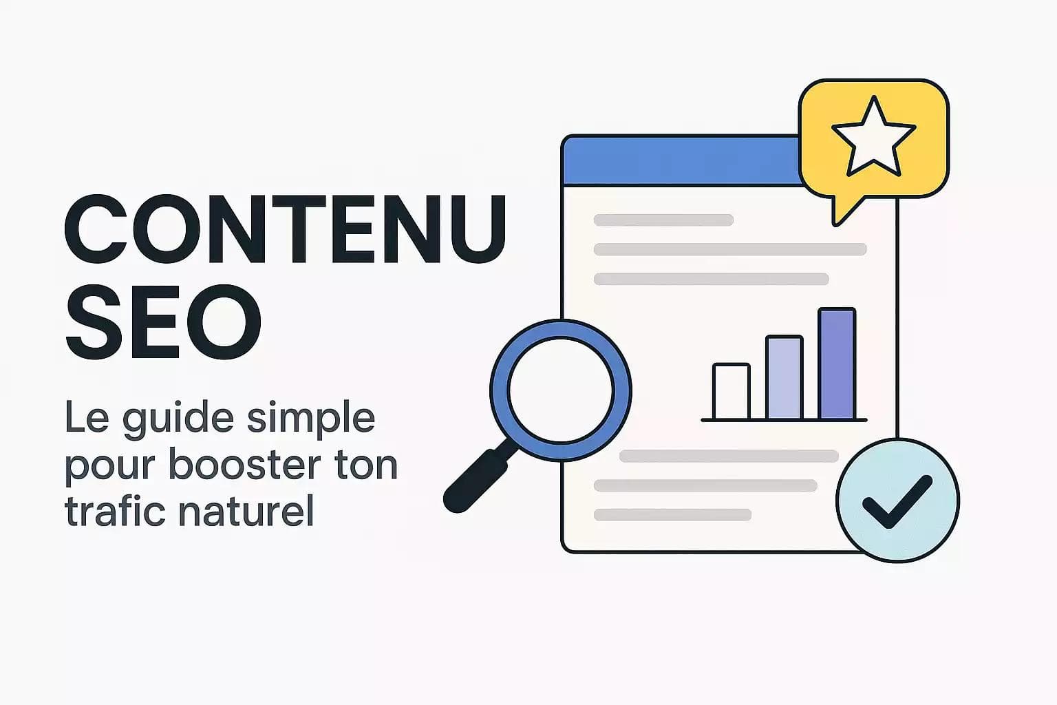 Contenu SEO : Le guide simple pour booster ton trafic naturel en 2025