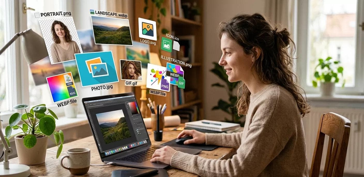Webp, PNG, SVG quel format d’image utiliser sur un site internet ?