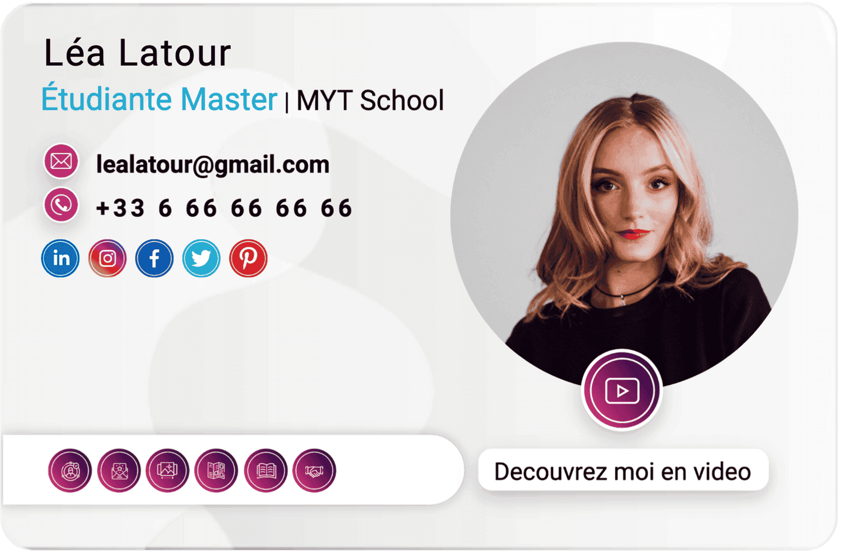 La carte digitale vidéo : La nouvelle lettre de motivation