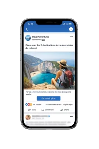 publicité in feed