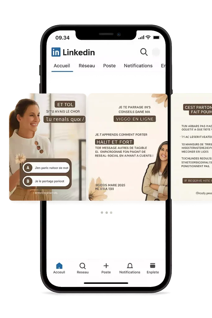 comment faire un carrousel linkedin