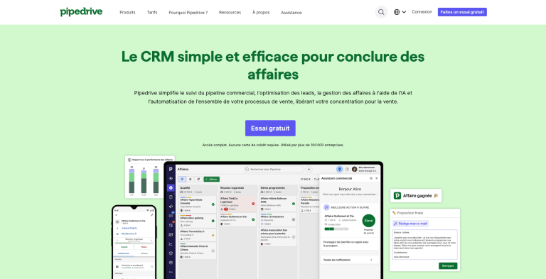 Pipedrive CRM