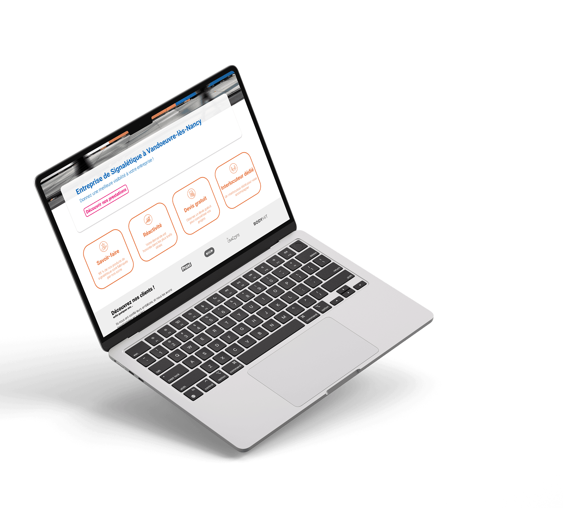 Mockup du projet