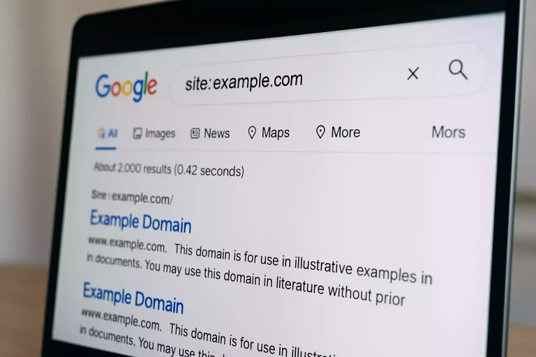 indexation d'un site web