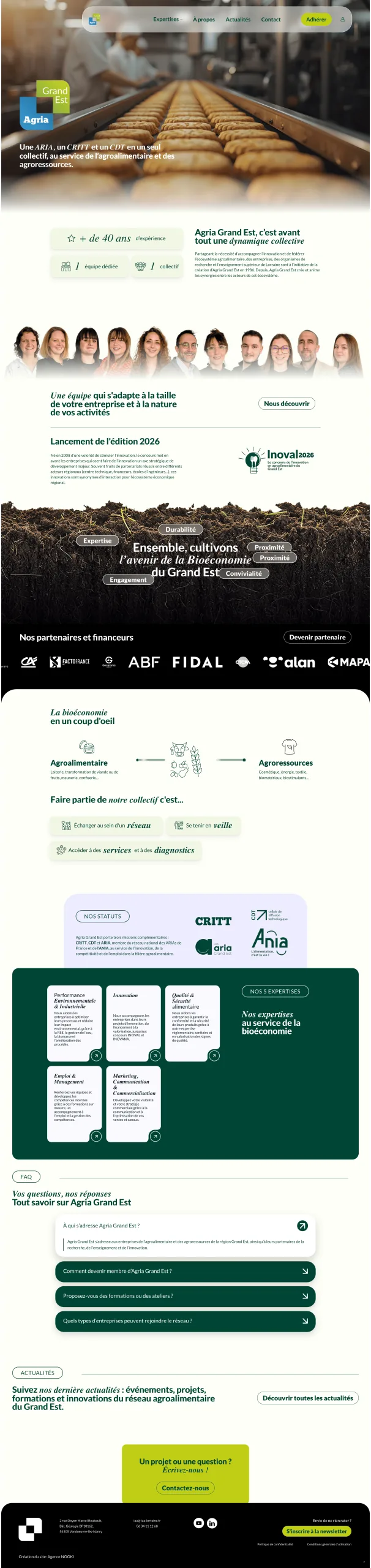 site web agria