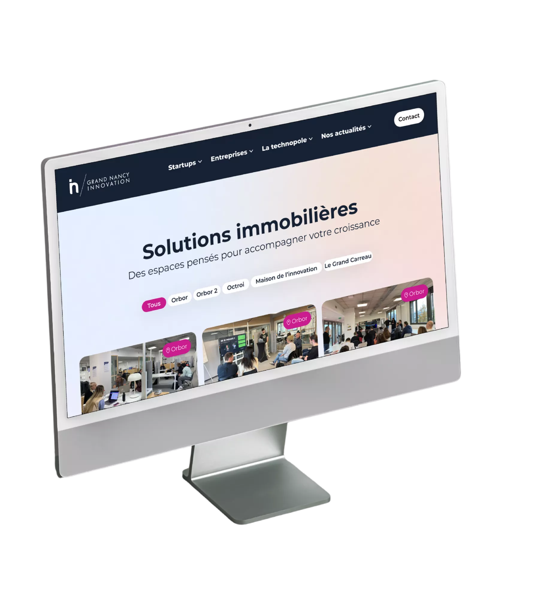 Mockup du projet